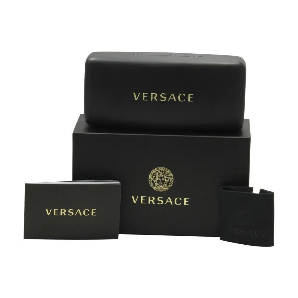 NWT Versace VE3319 5354 Havana Round 53mm Eyeglasses